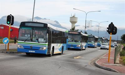 GO GEORGE-busse verwelkom in Pacaltsdorp